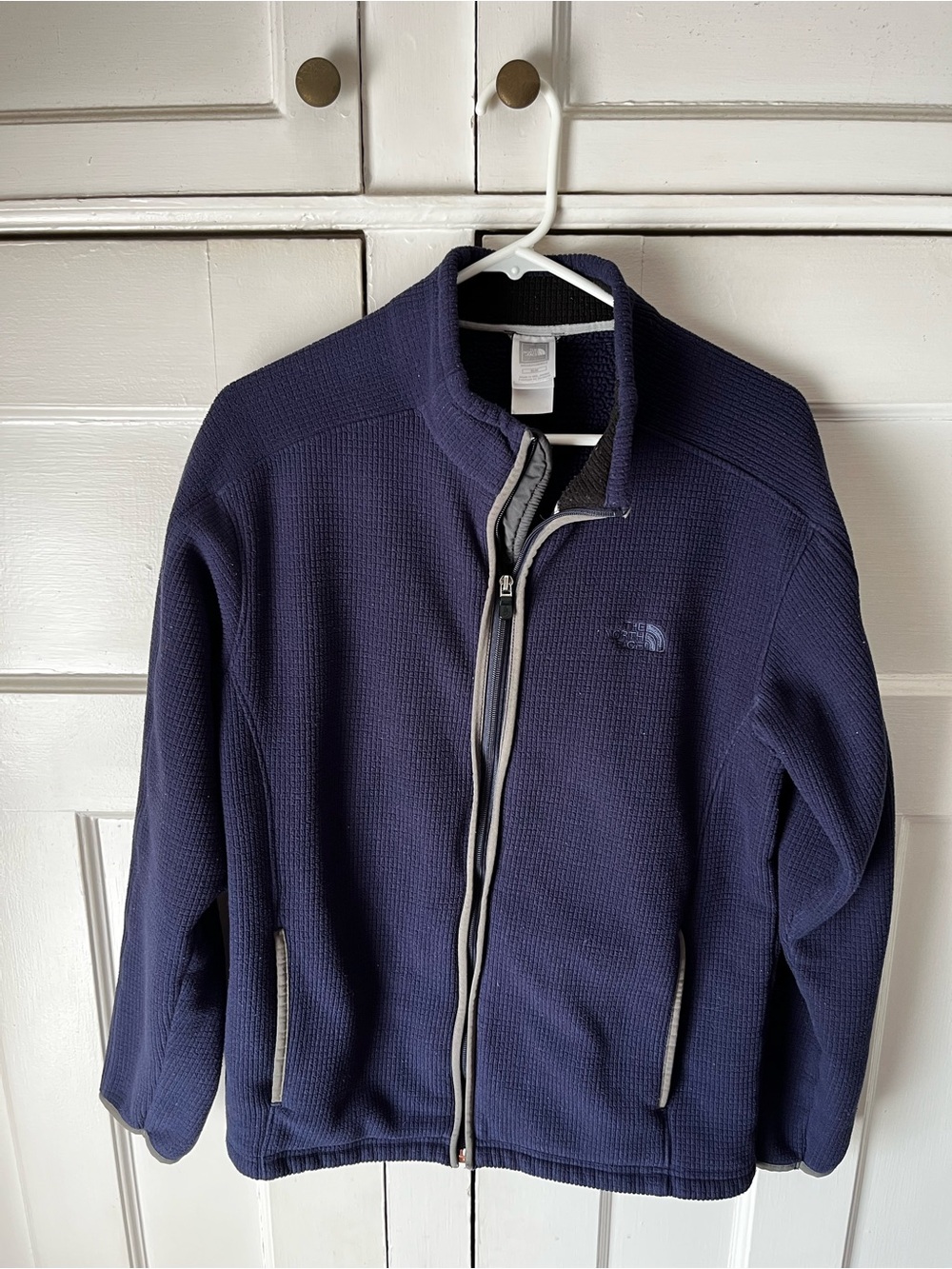 The North Face - Navy Full-Zip Fleece Jacket - Men’s Size M